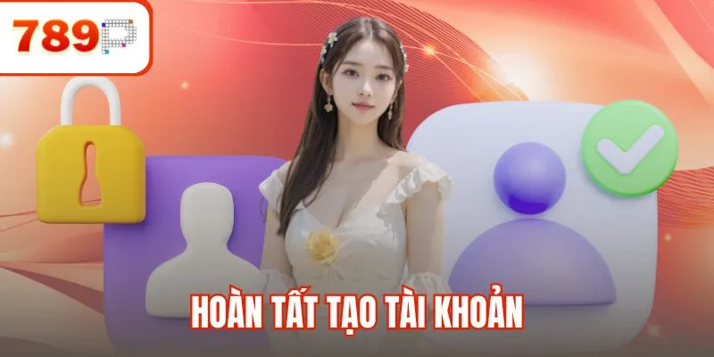 Hoàn tất tạo tài khoản